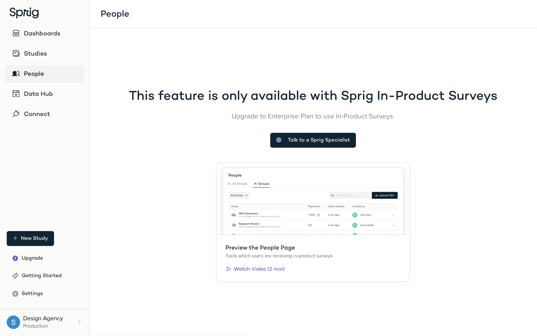 Sprig | UI, UX Design | SaaS | Application Design | saas ui